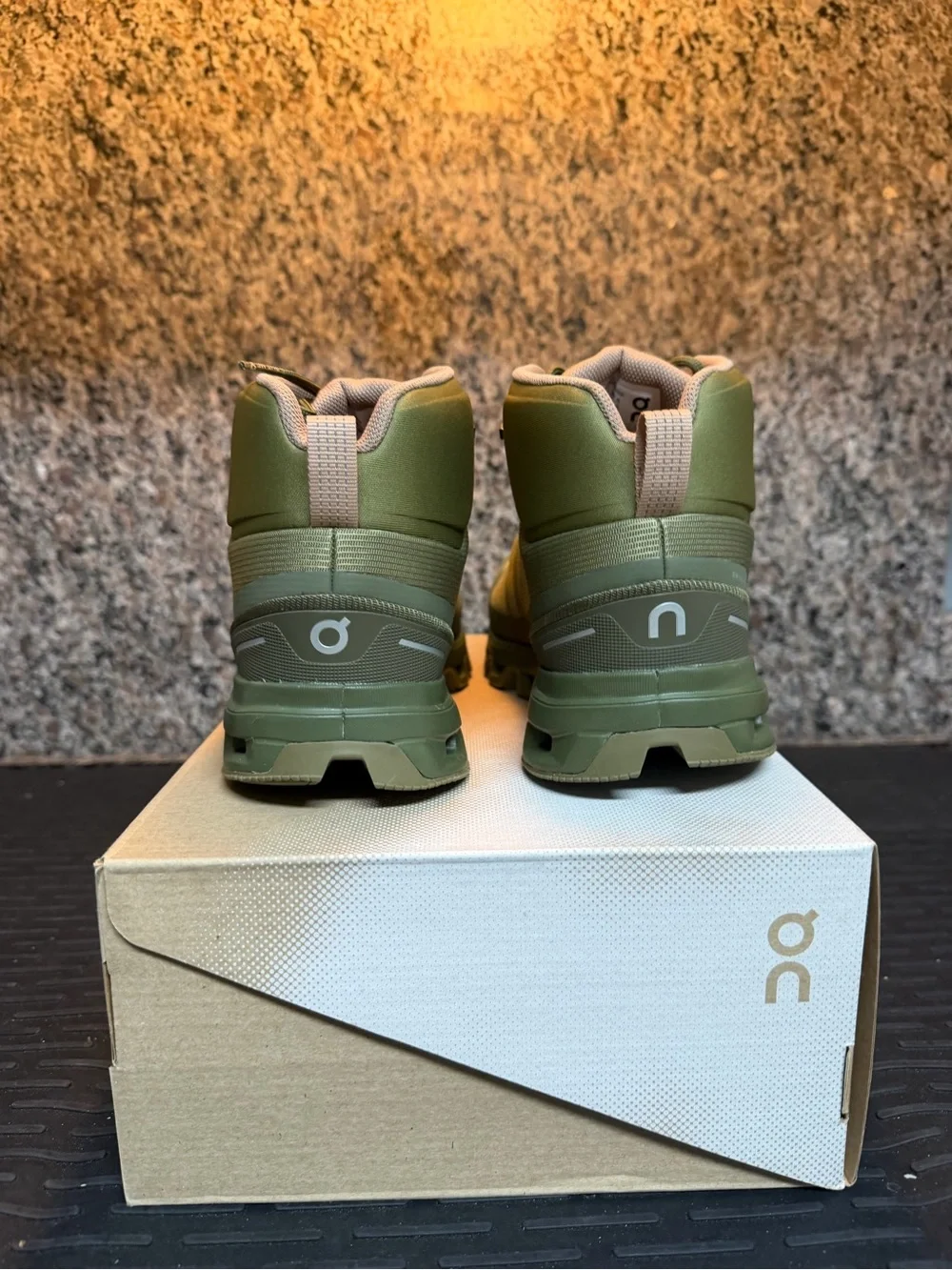 On Running Olive Green Cloudtrax Maira Women’s Hiking Boots